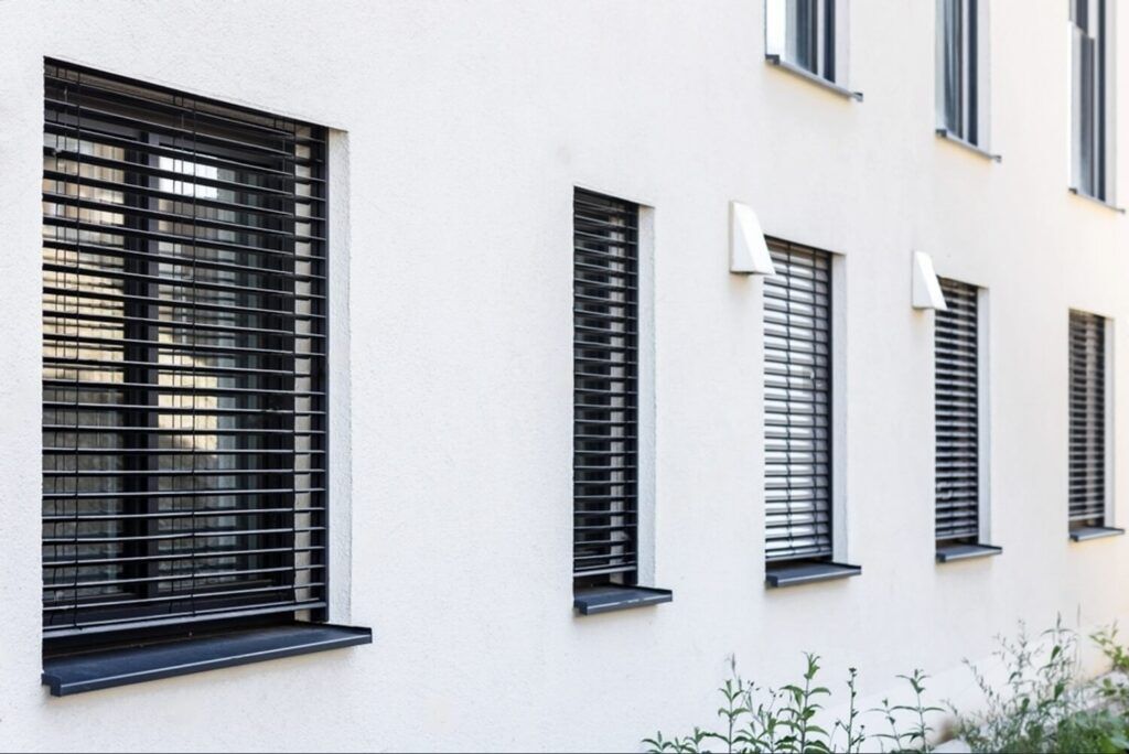 aluminium window security grilles