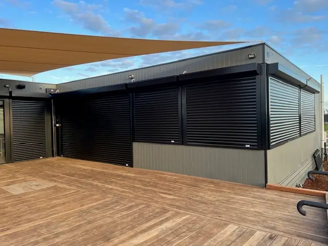 aluminium commercial roller shutters