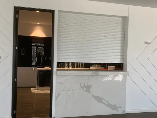 commercial security window shutters Bblackburn