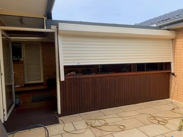 outdoor living roller shutters