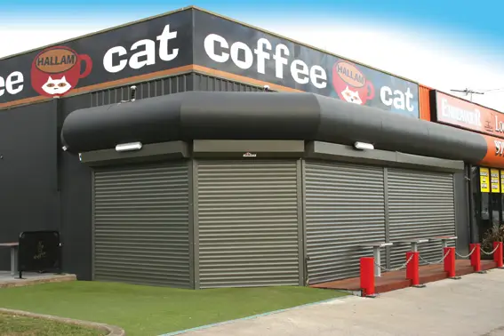 security shutter clayton